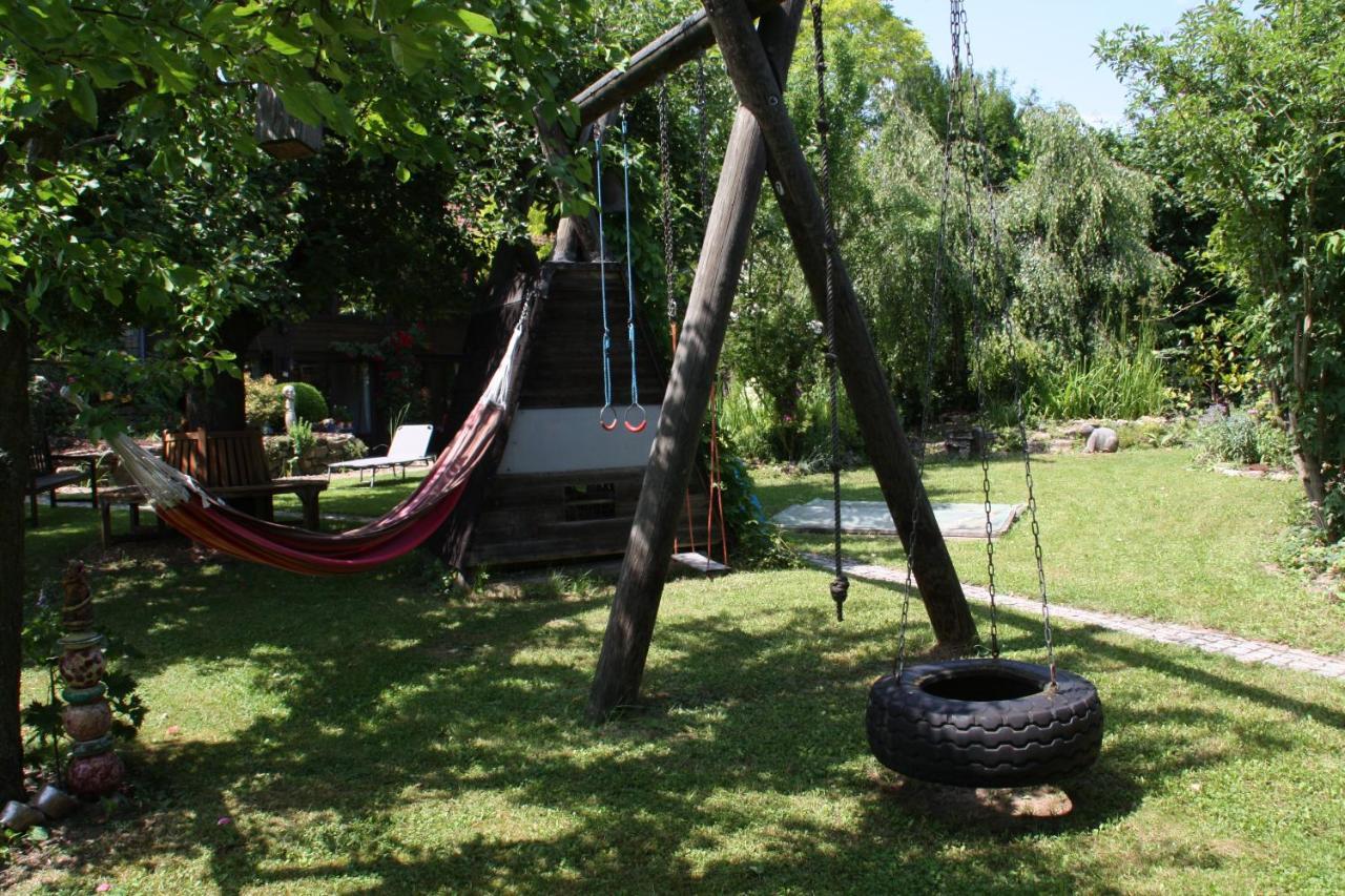 Ferienwohnung Gartenreich Obereisenheim Esterno foto